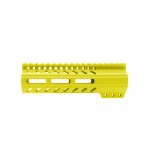 AR-15 M-LOK  Super Slim Free Float Handguard - Cerakote Lemon Zest (OPTIONS AVAILABLE)